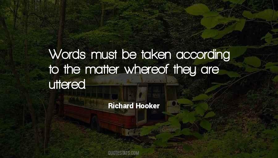 Richard Hooker Quotes #630619