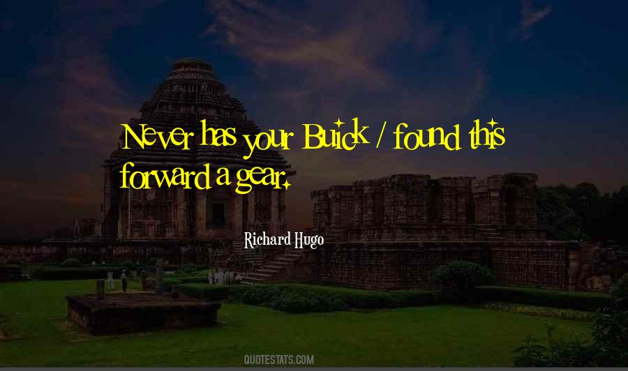 Richard Hugo Quotes #663448