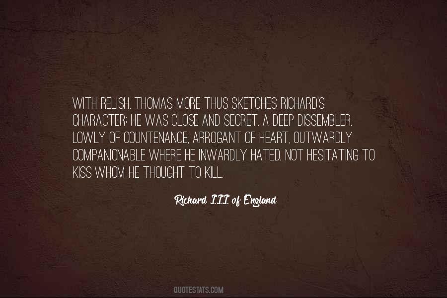 Richard III Of England Quotes #1407521