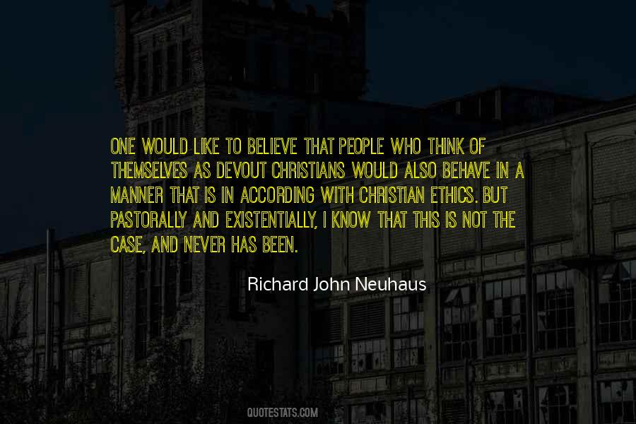 Richard John Neuhaus Quotes #61757