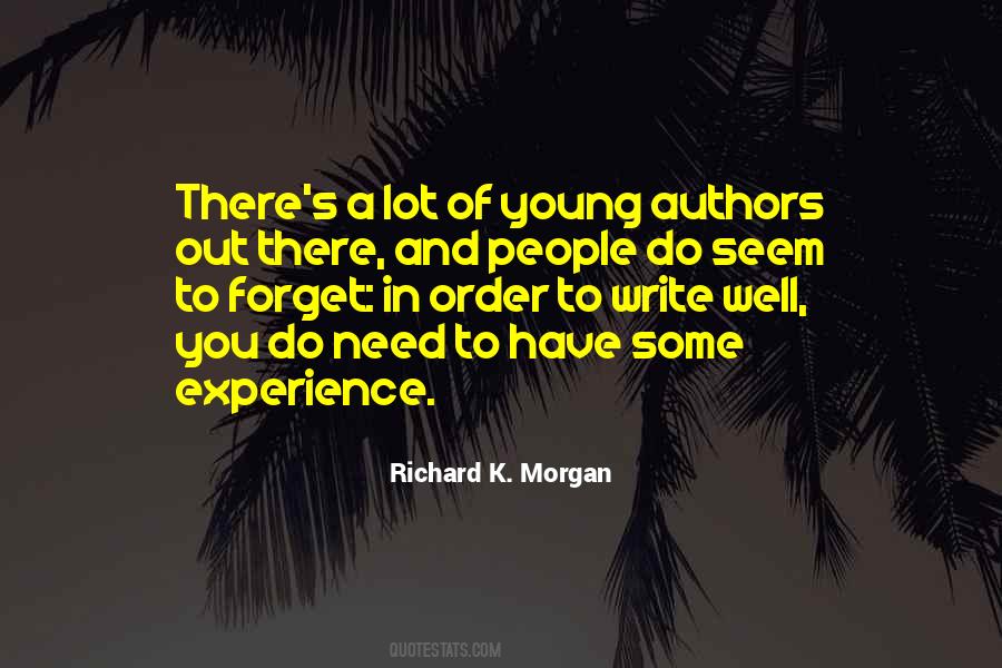 Richard K. Morgan Quotes #1650728