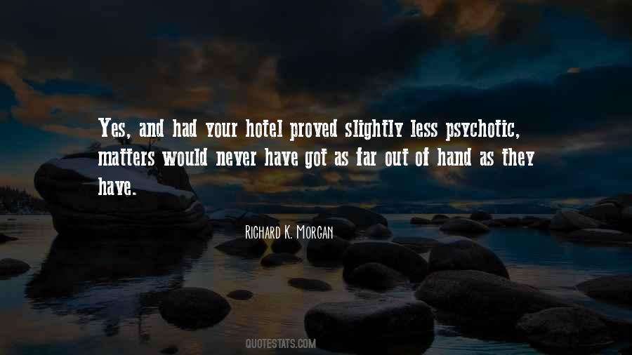 Richard K. Morgan Quotes #66691