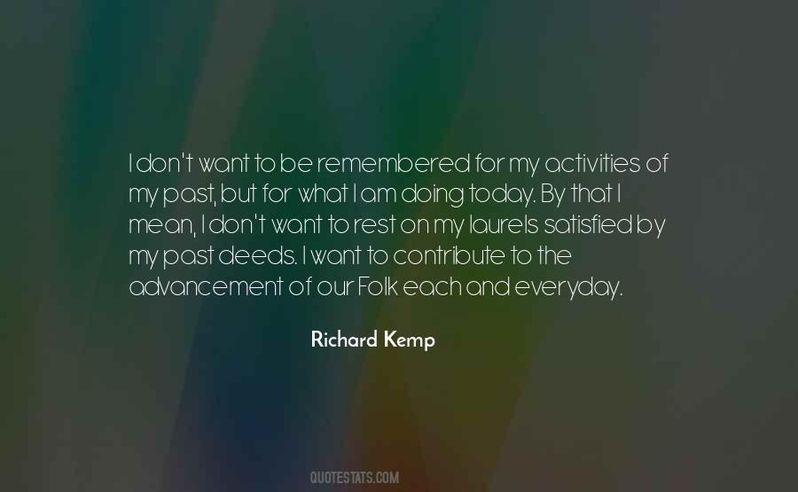 Richard Kemp Quotes #747322