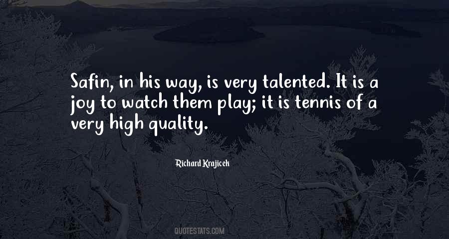 Richard Krajicek Quotes #641737