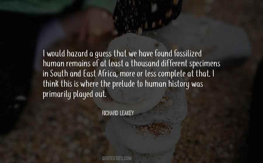 Richard Leakey Quotes #1047686