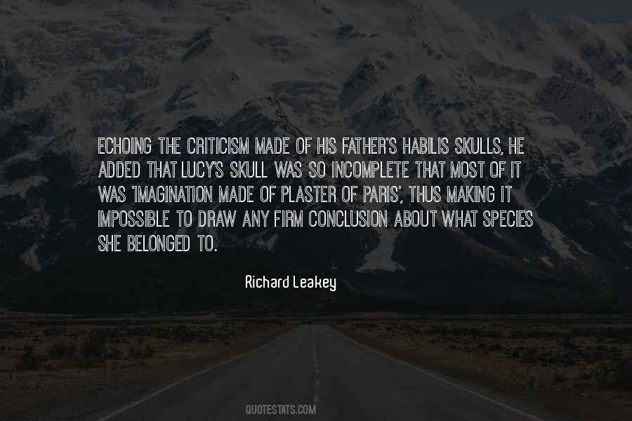 Richard Leakey Quotes #345898
