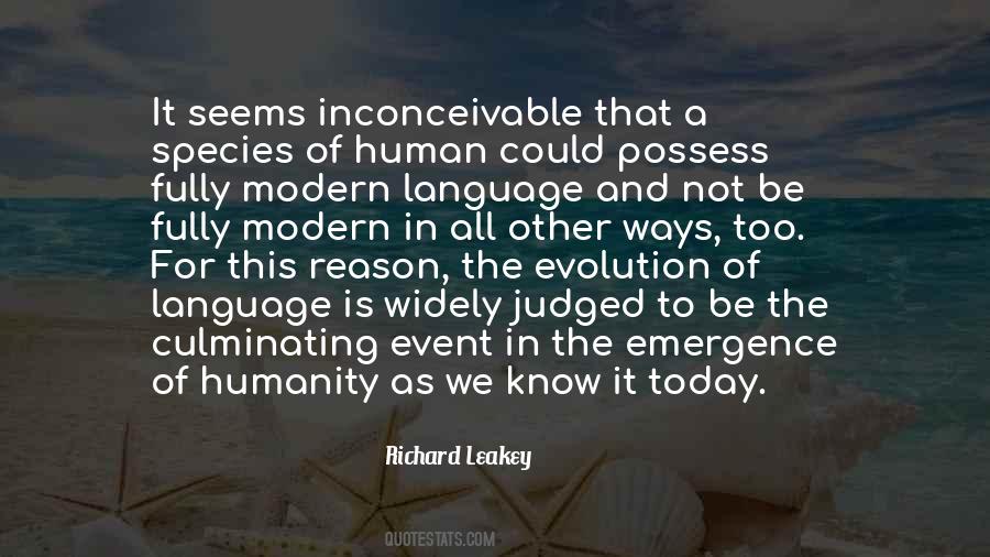 Richard Leakey Quotes #654776