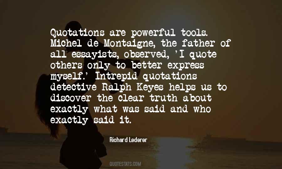 Richard Lederer Quotes #545315