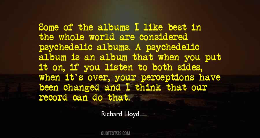 Richard Lloyd Quotes #1220442