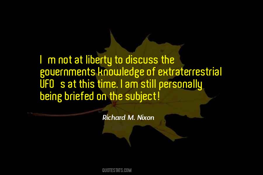 Richard M. Nixon Quotes #495804