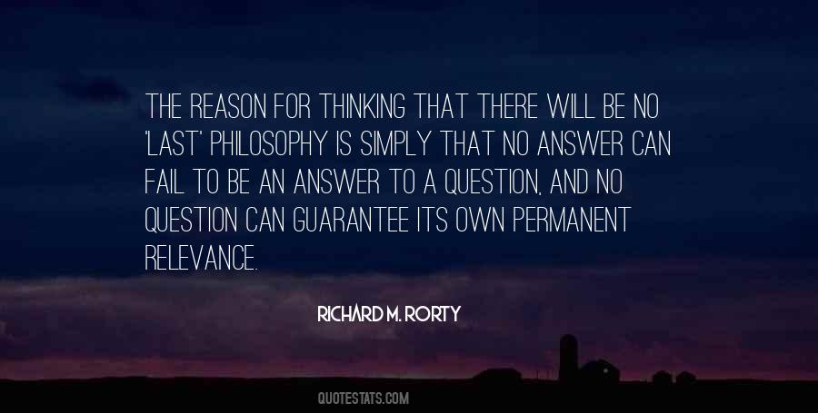 Richard M. Rorty Quotes #162642