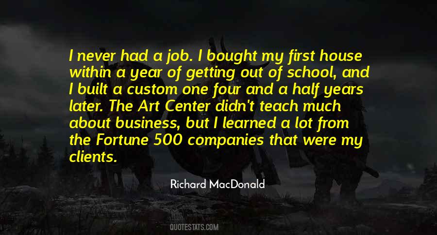 Richard MacDonald Quotes #1719888