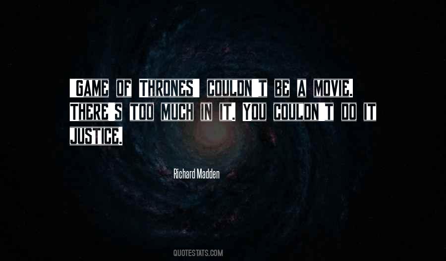 Richard Madden Quotes #1084885