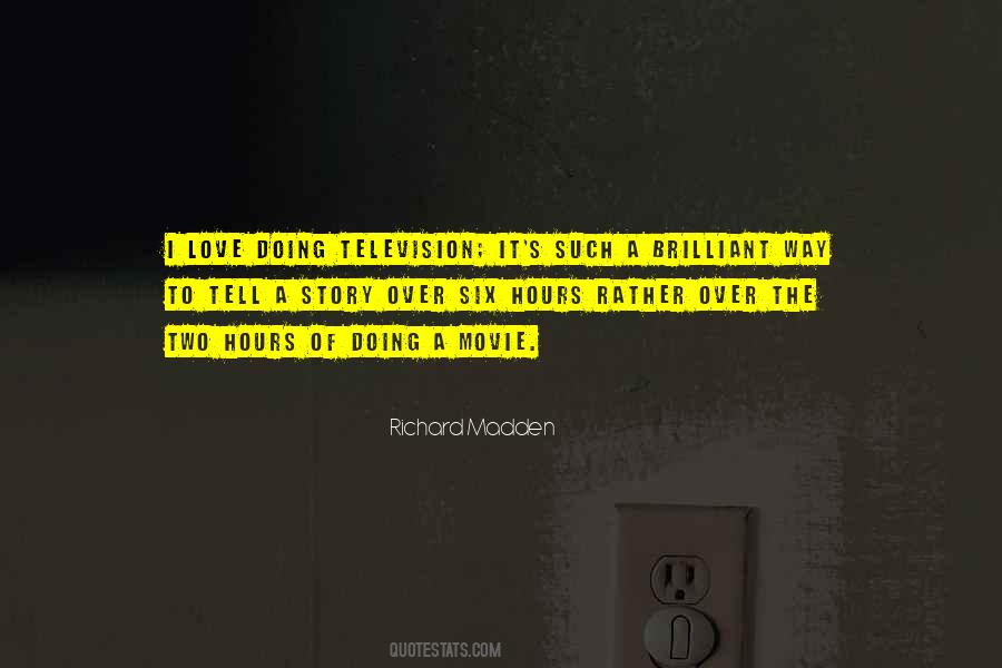 Richard Madden Quotes #156074