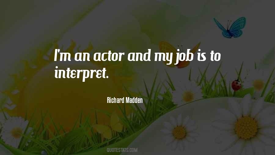Richard Madden Quotes #1850071