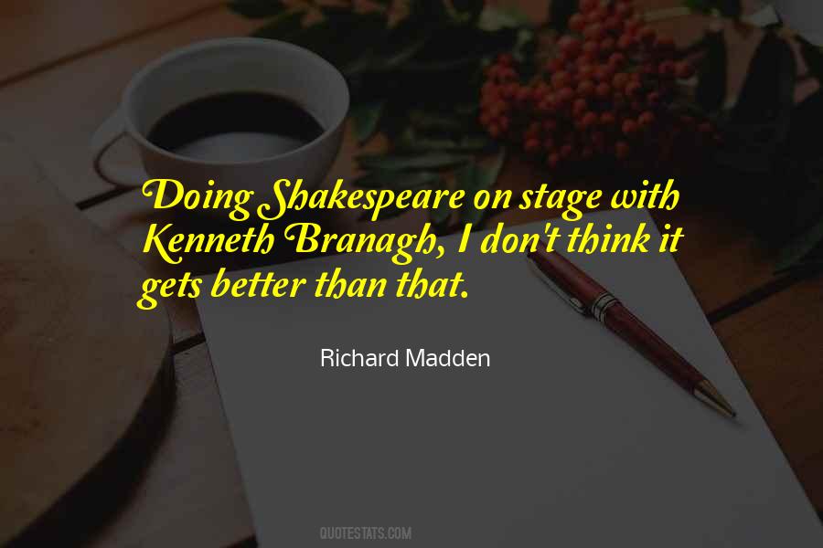 Richard Madden Quotes #296712