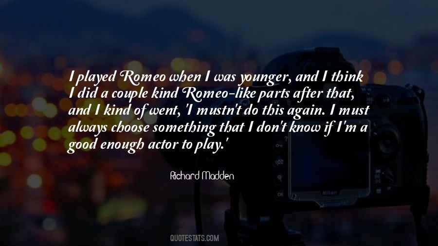 Richard Madden Quotes #806365