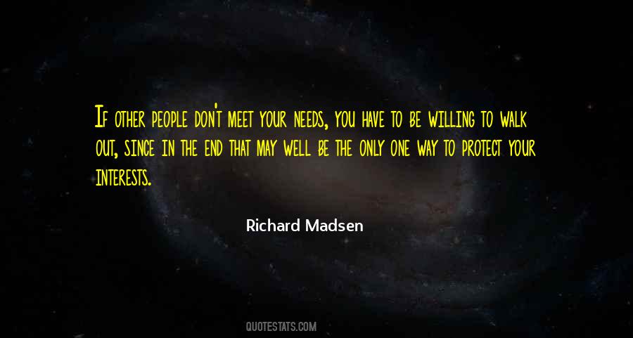 Richard Madsen Quotes #892640