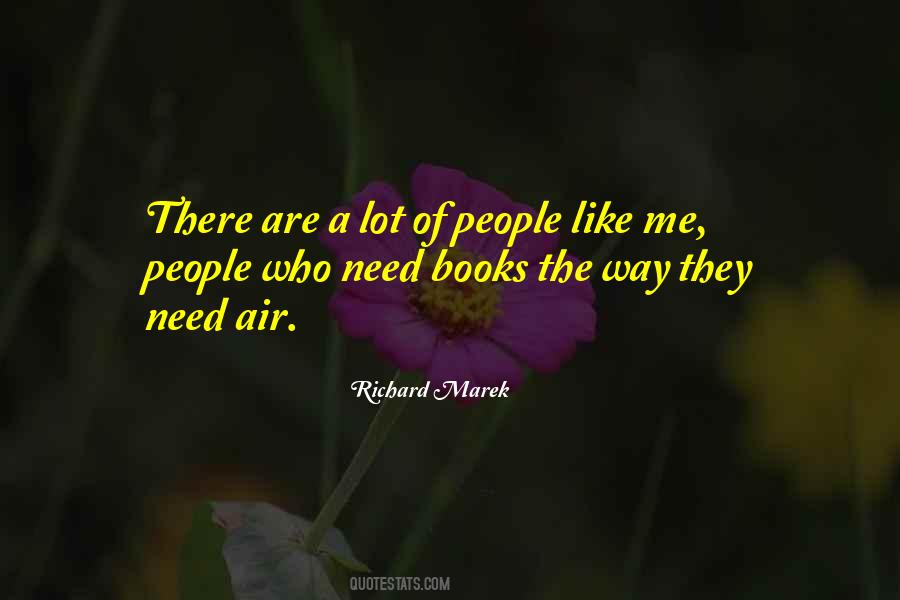Richard Marek Quotes #1178480 Richard Marek Quotes #1178480