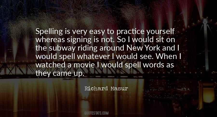 Richard Masur Quotes #910762