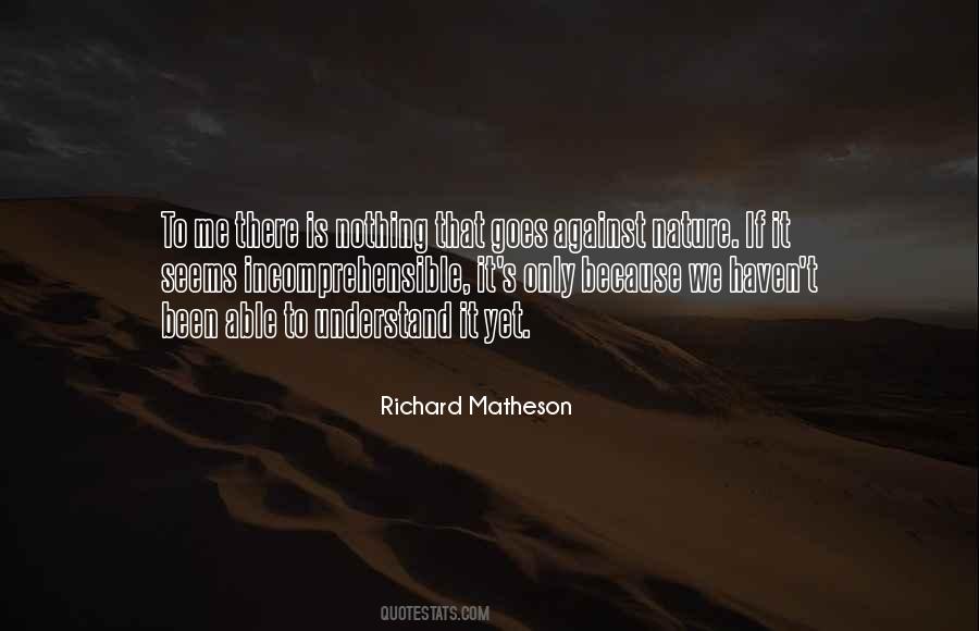 Richard Matheson Quotes #1153403