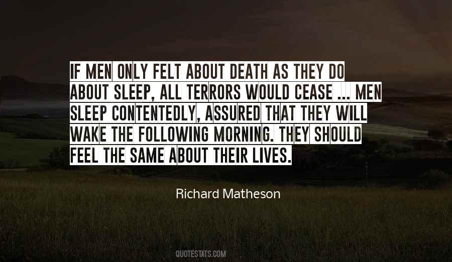 Richard Matheson Quotes #1685107