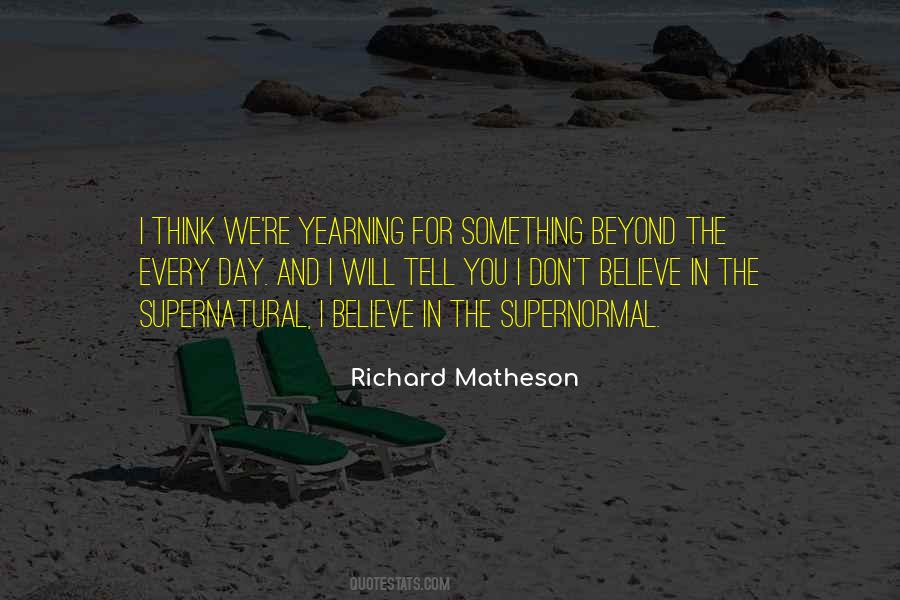 Richard Matheson Quotes #1810524