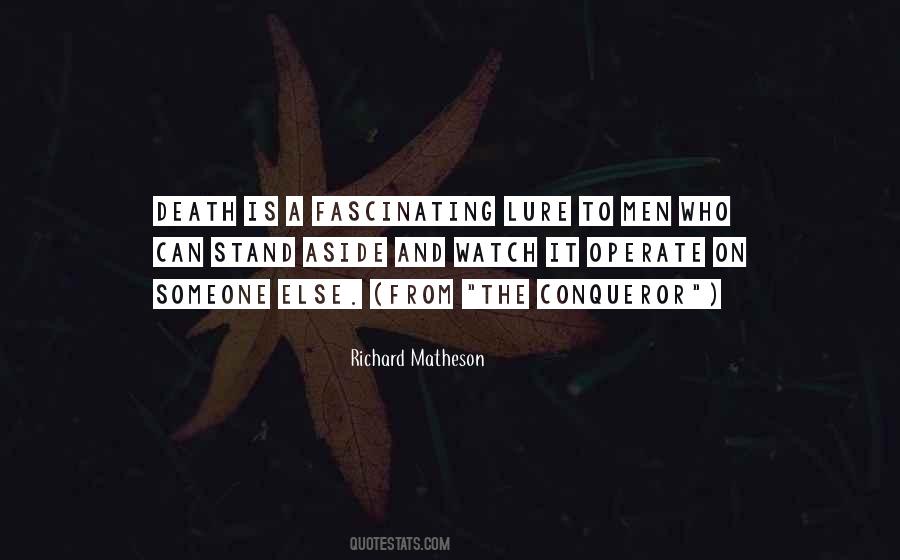 Richard Matheson Quotes #492561