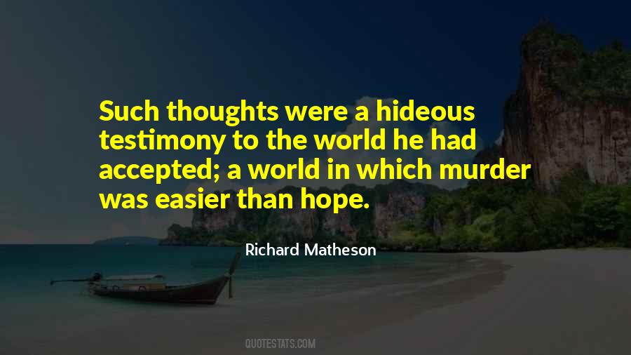 Richard Matheson Quotes #785252