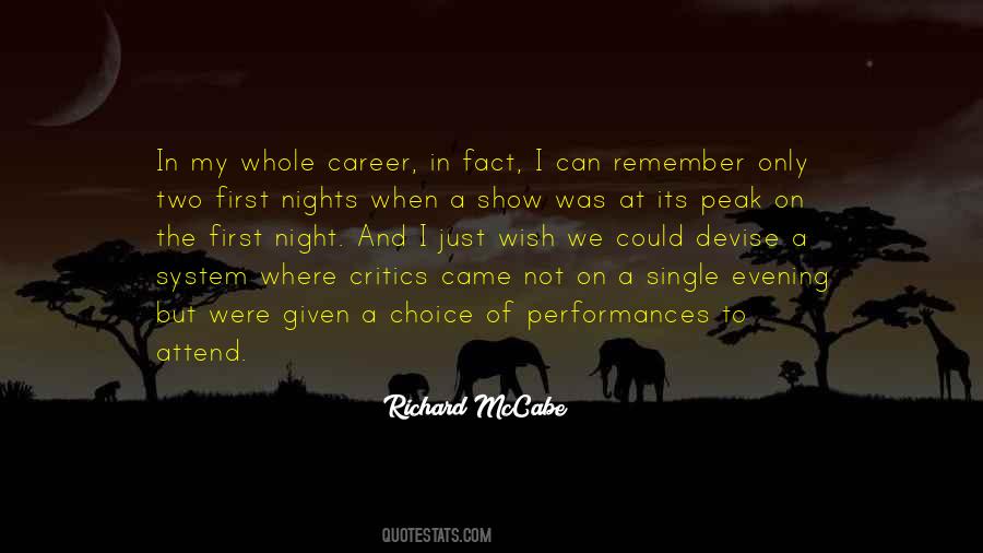 Richard McCabe Quotes #824225