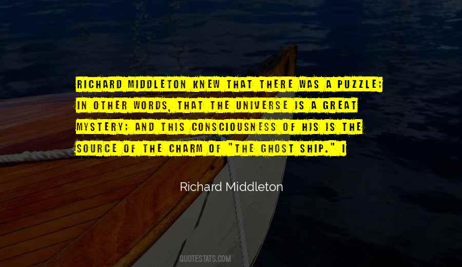 Richard Middleton Quotes #533769