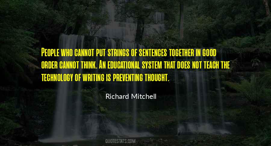 Richard Mitchell Quotes #32143