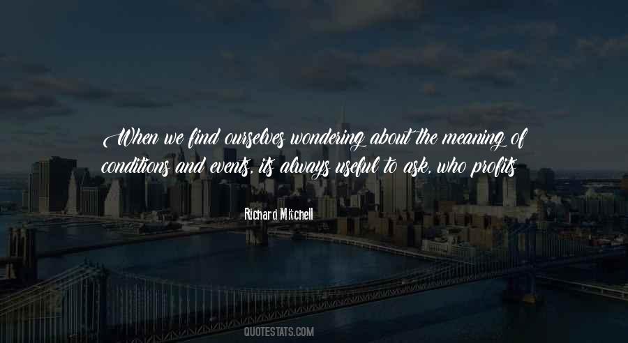 Richard Mitchell Quotes #835062