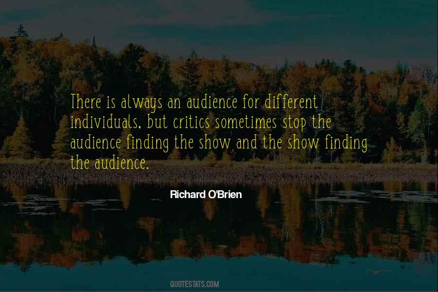 Richard O'Brien Quotes #1146822