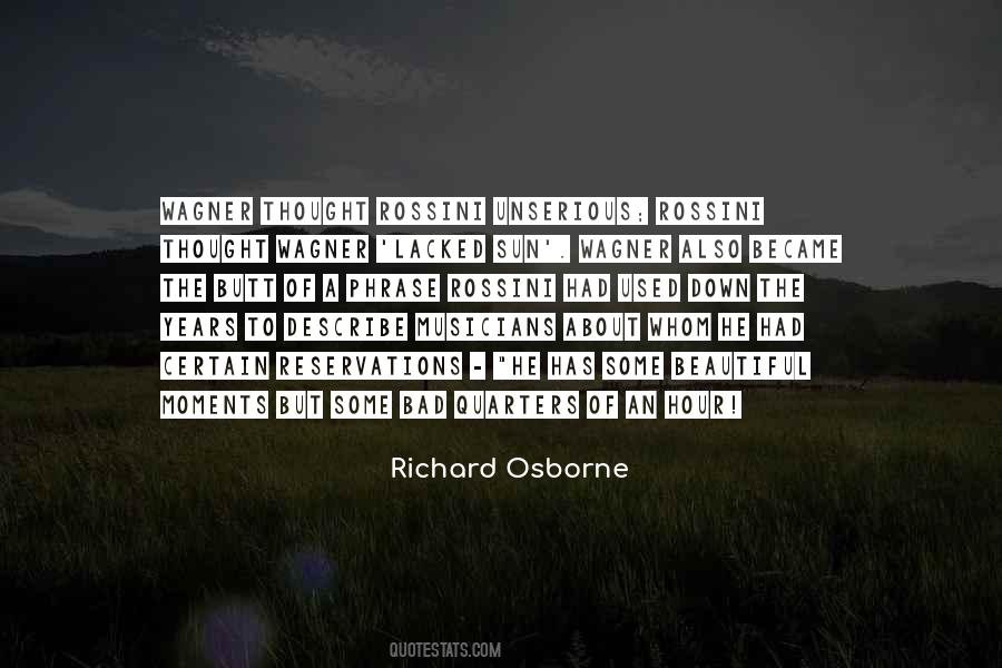Richard Osborne Quotes #1133209