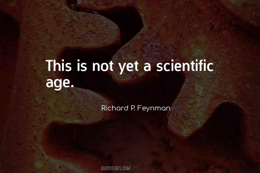 Richard P. Feynman Quotes #1078547