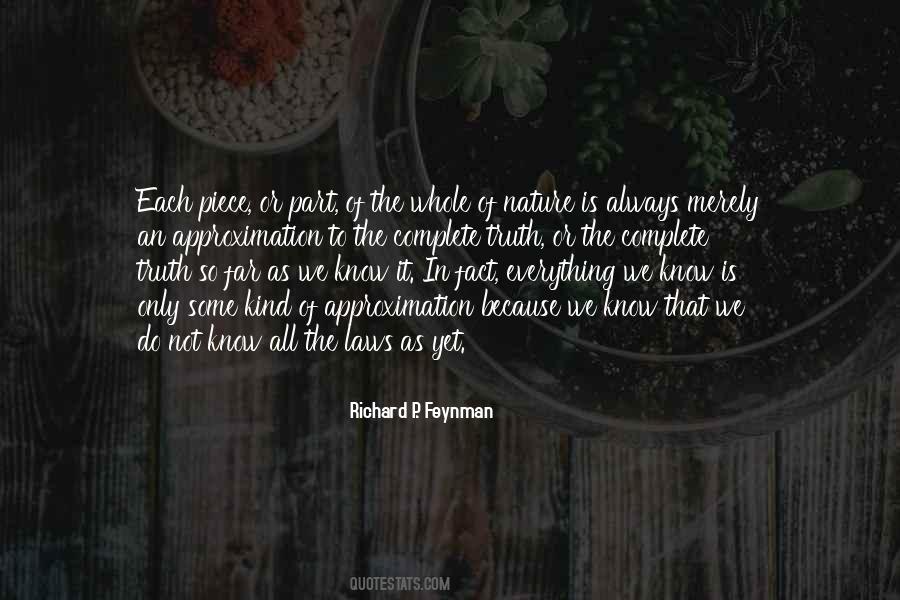 Richard P. Feynman Quotes #1223787