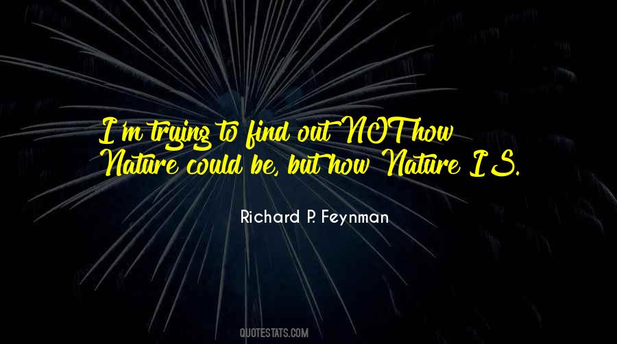 Richard P. Feynman Quotes #1410482