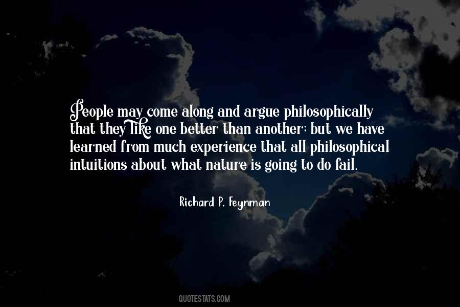 Richard P. Feynman Quotes #291725