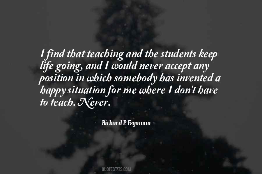 Richard P. Feynman Quotes #350567