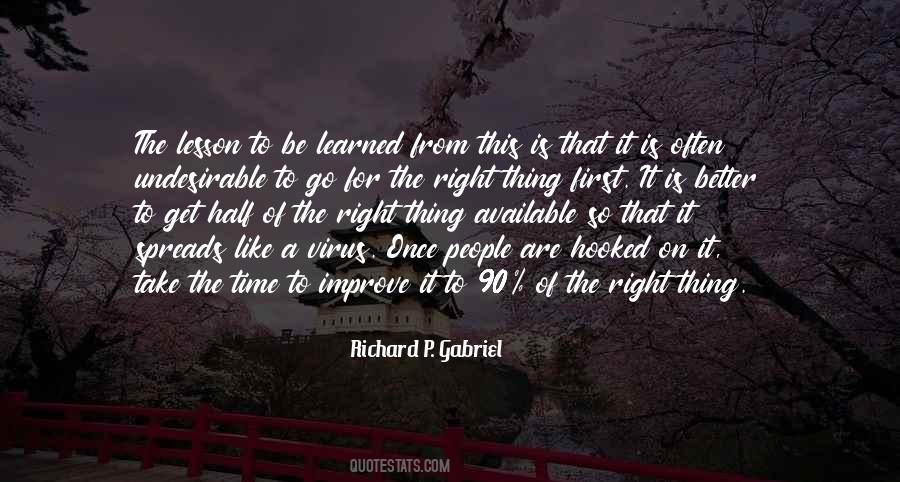 Richard P. Gabriel Quotes #485072