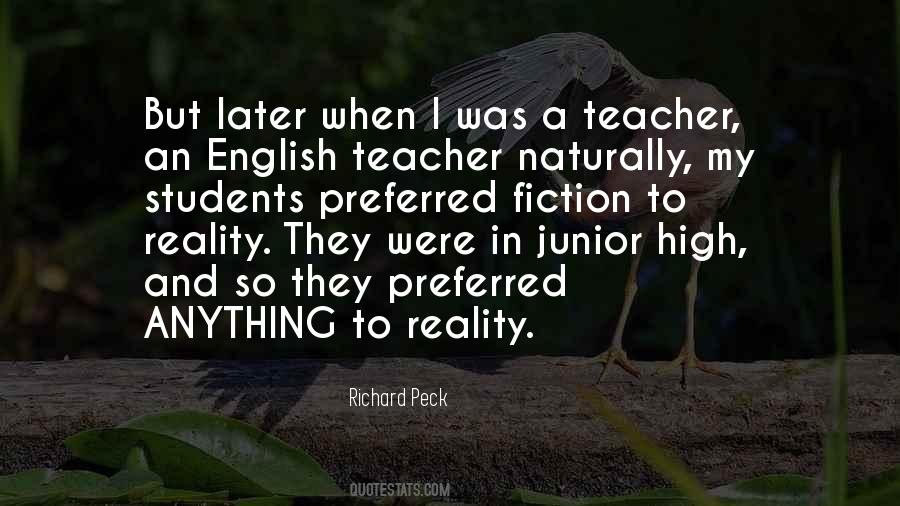Richard Peck Quotes #1713920