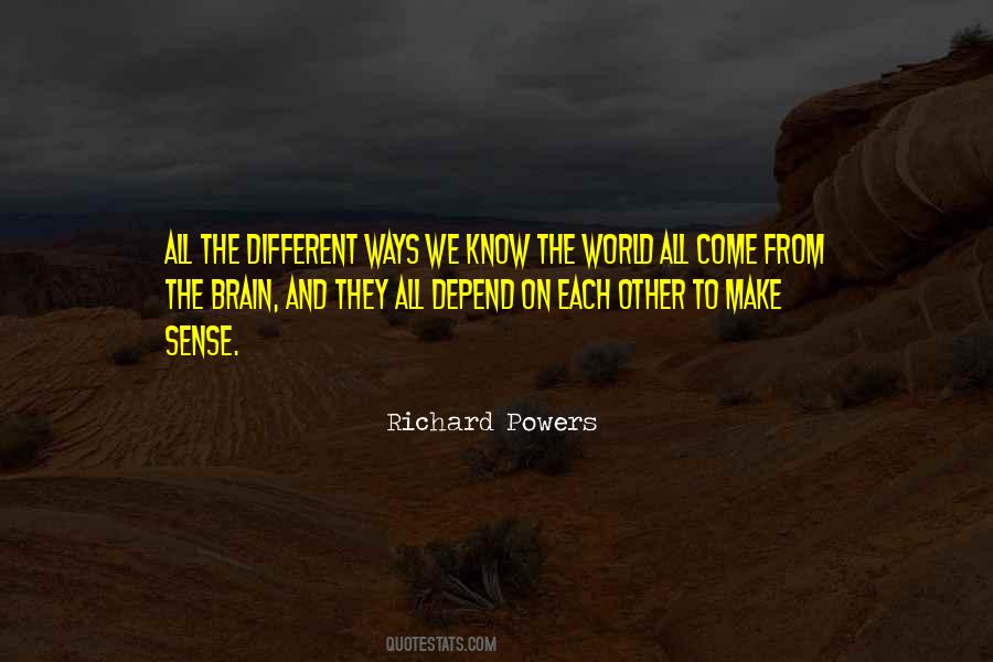 Richard Powers Quotes #167946