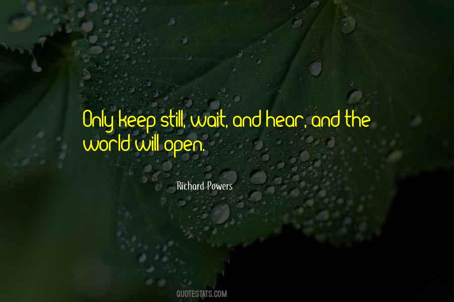 Richard Powers Quotes #796378