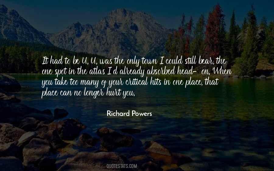 Richard Powers Quotes #86253