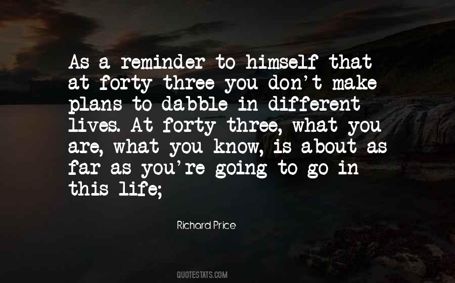 Richard Price Quotes #724676