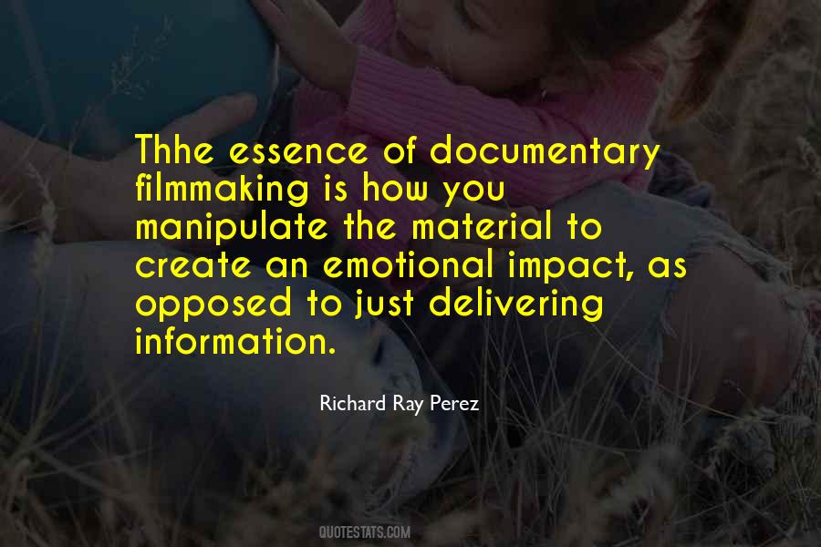 Richard Ray Perez Quotes #1260664