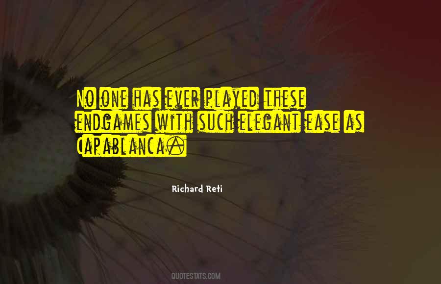 Richard Reti Quotes #1322969