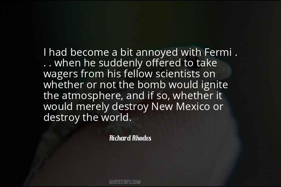 Richard Rhodes Quotes #1859701