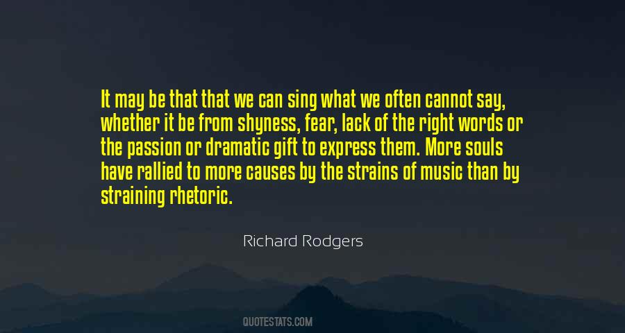 Richard Rodgers Quotes #1851295